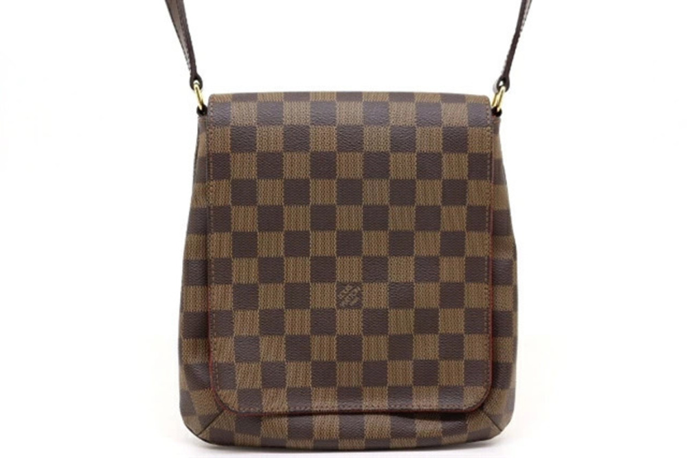 LOUIS VUITTON Musette Salsa Long Shoulder Bag Damier